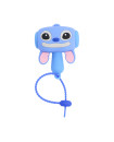 Stitch Cartoon Chu-chu Squeaky Hammer Toy Keychain